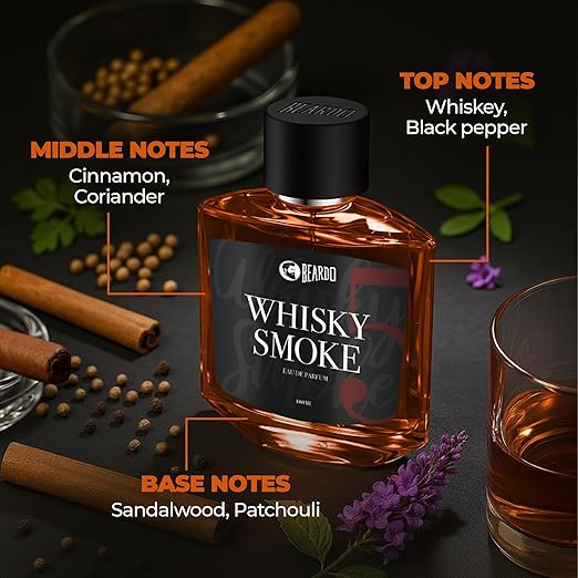 Beardo Whisky Smoke Eau De Parfum Men - 100ml - Image 5