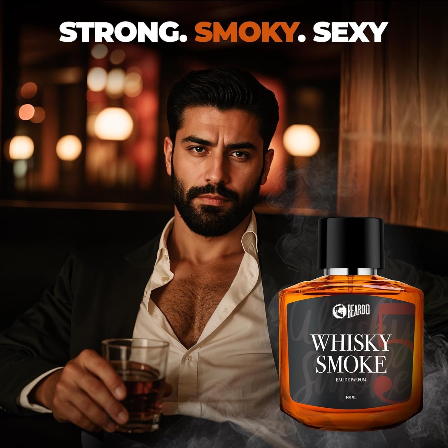 Beardo Whisky Smoke Eau De Parfum Men - 100ml - Image 7