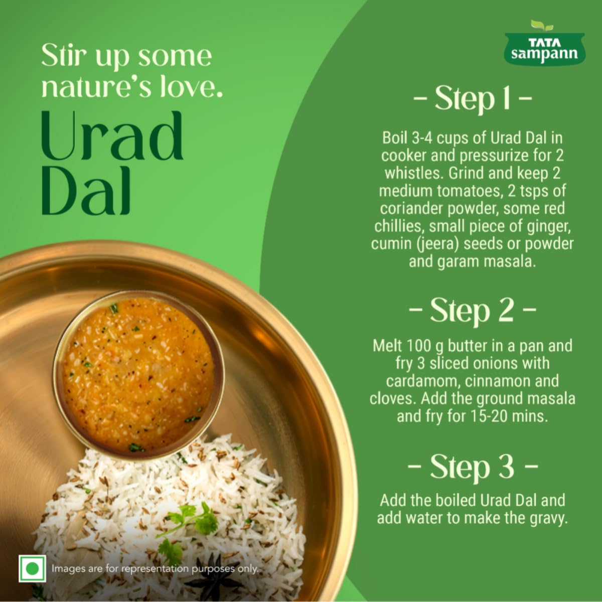 Tata Sampann Unpolished Urad Dal (Split), 500gram - Image 7