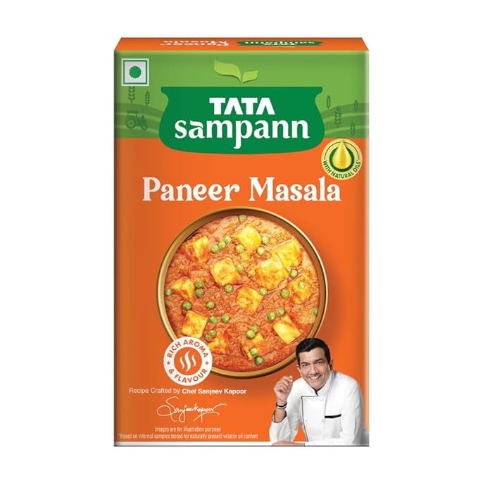 Tata Sampann Paneer Masala Powder with Natural Oils, 100g - Image 1