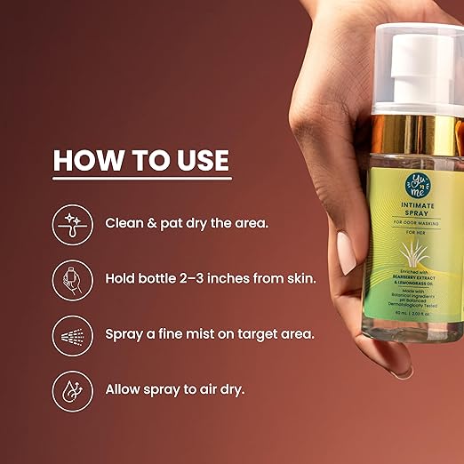 Yu n Me Odor Masking Intimate Spray for Women - 60ml - Image 4