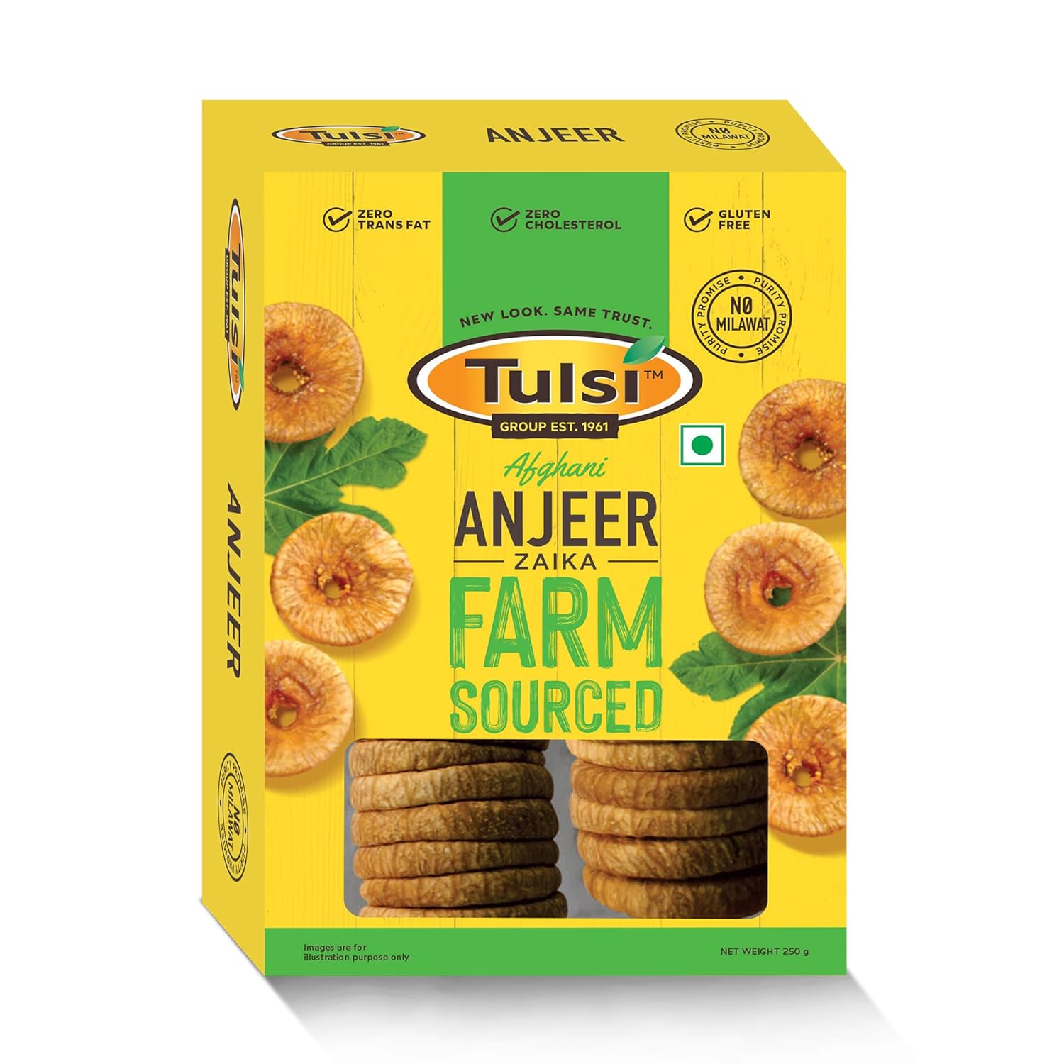 Tulsi Dry Figs Dried Anjeer Zaika 500 gms - Image 1