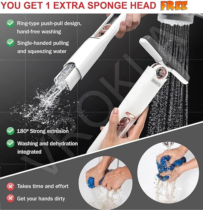 Mini Mop for Kitchen, Floor, Glass, Car & More - Image 2