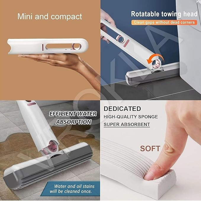 Mini Mop for Kitchen, Floor, Glass, Car & More - Image 5