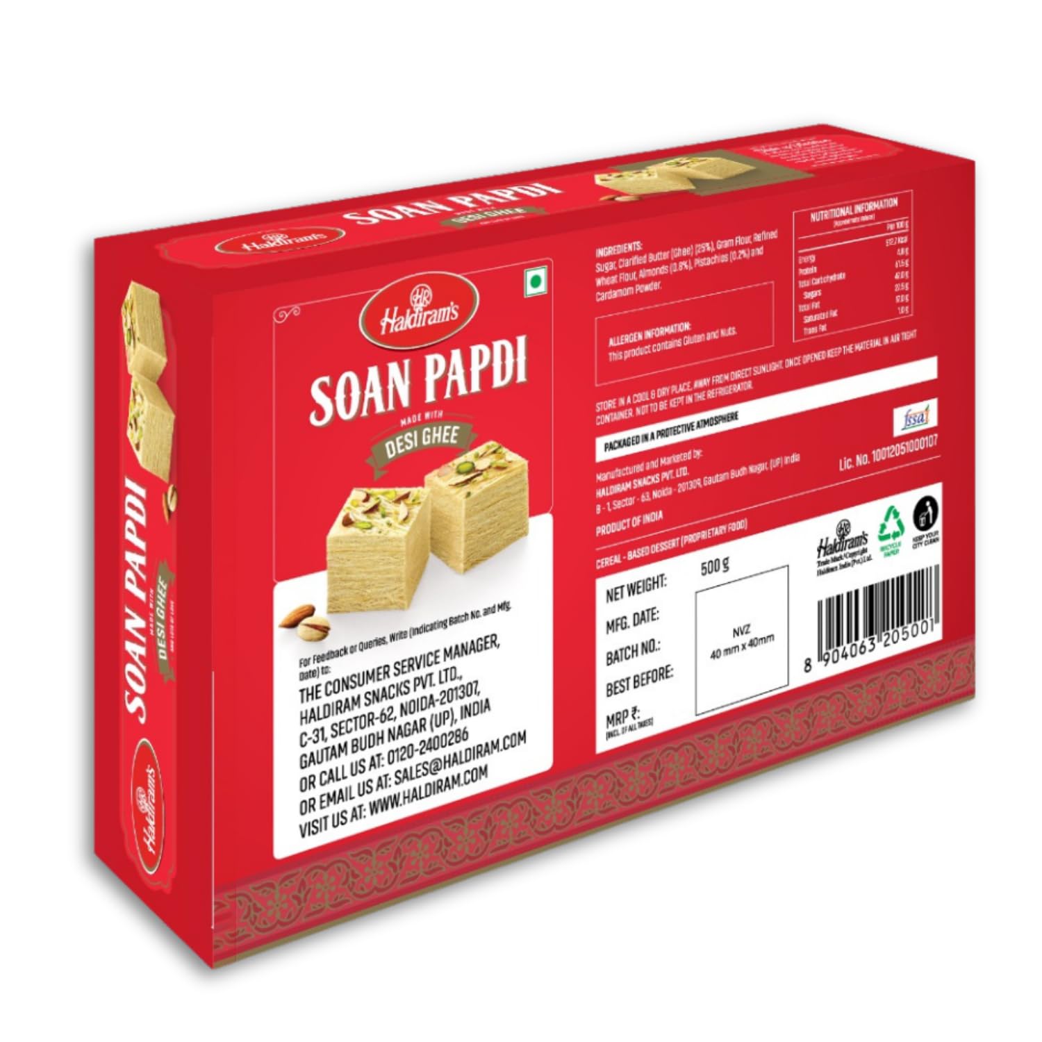 Haldirams Haldiram's Soan Papdi 500G - Image 2