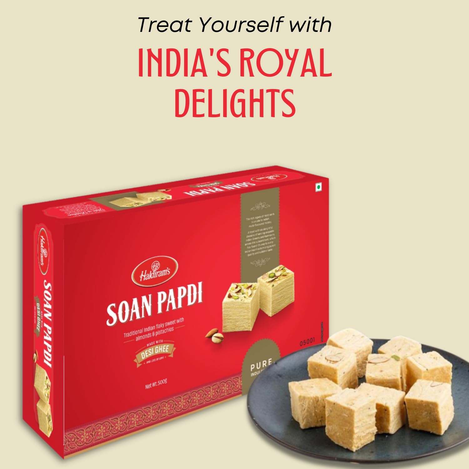 Haldirams Haldiram's Soan Papdi 500G - Image 6