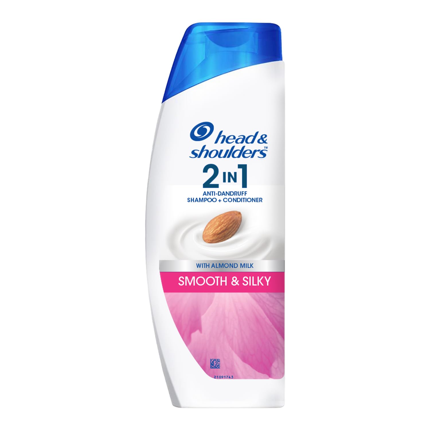 Head & Shoulders , Anti Dandruff Shampoo + Conditioner, Smooth & Silky, 180 ML - Image 1