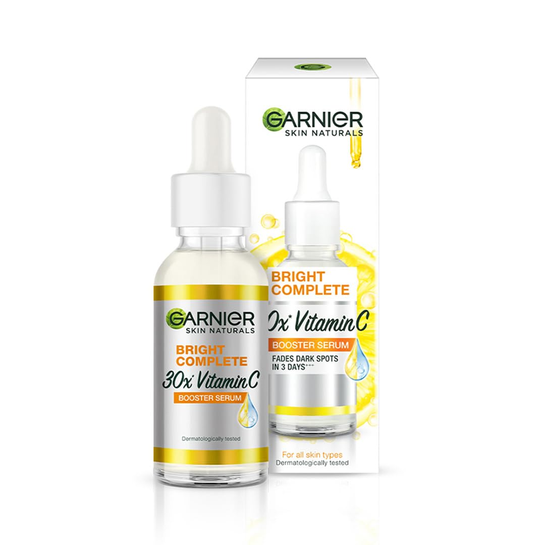 Garnier Bright Complete VITAMIN C Booster Face Serum, 30ml - Image 1