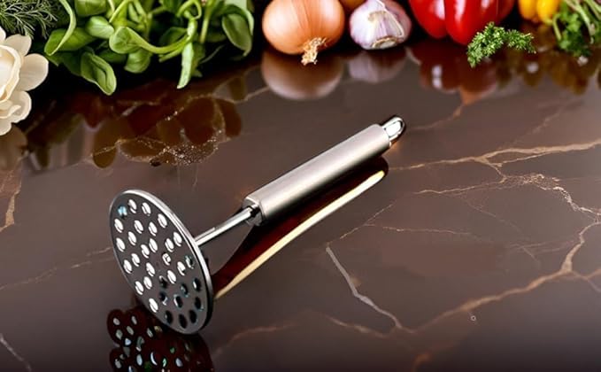 Heavy Duty Stainless Steel Potato & Vegetable Masher  - Image 3