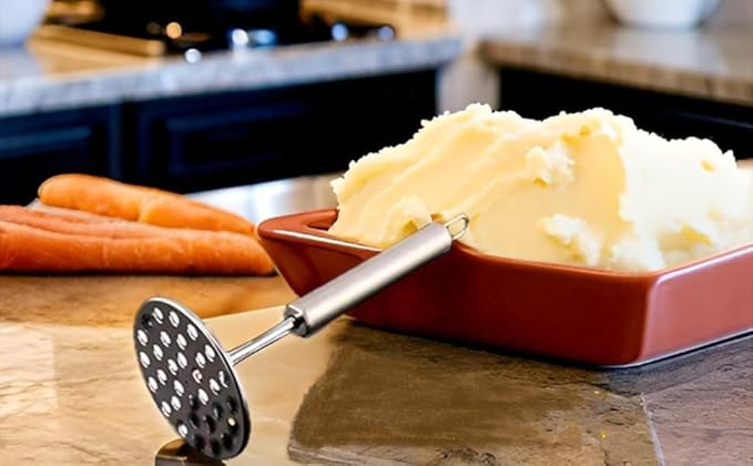 Heavy Duty Stainless Steel Potato & Vegetable Masher  - Image 5