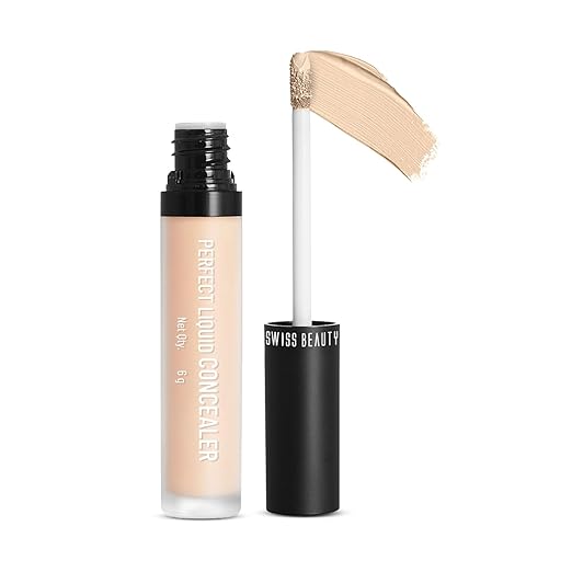 Swiss Beauty Liquid Light weight Concealer with Full Coverage - Image 1