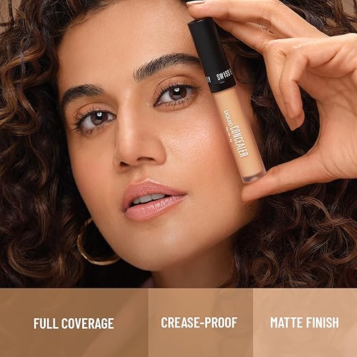 Swiss Beauty Liquid Light weight Concealer with Full Coverage - Image 3