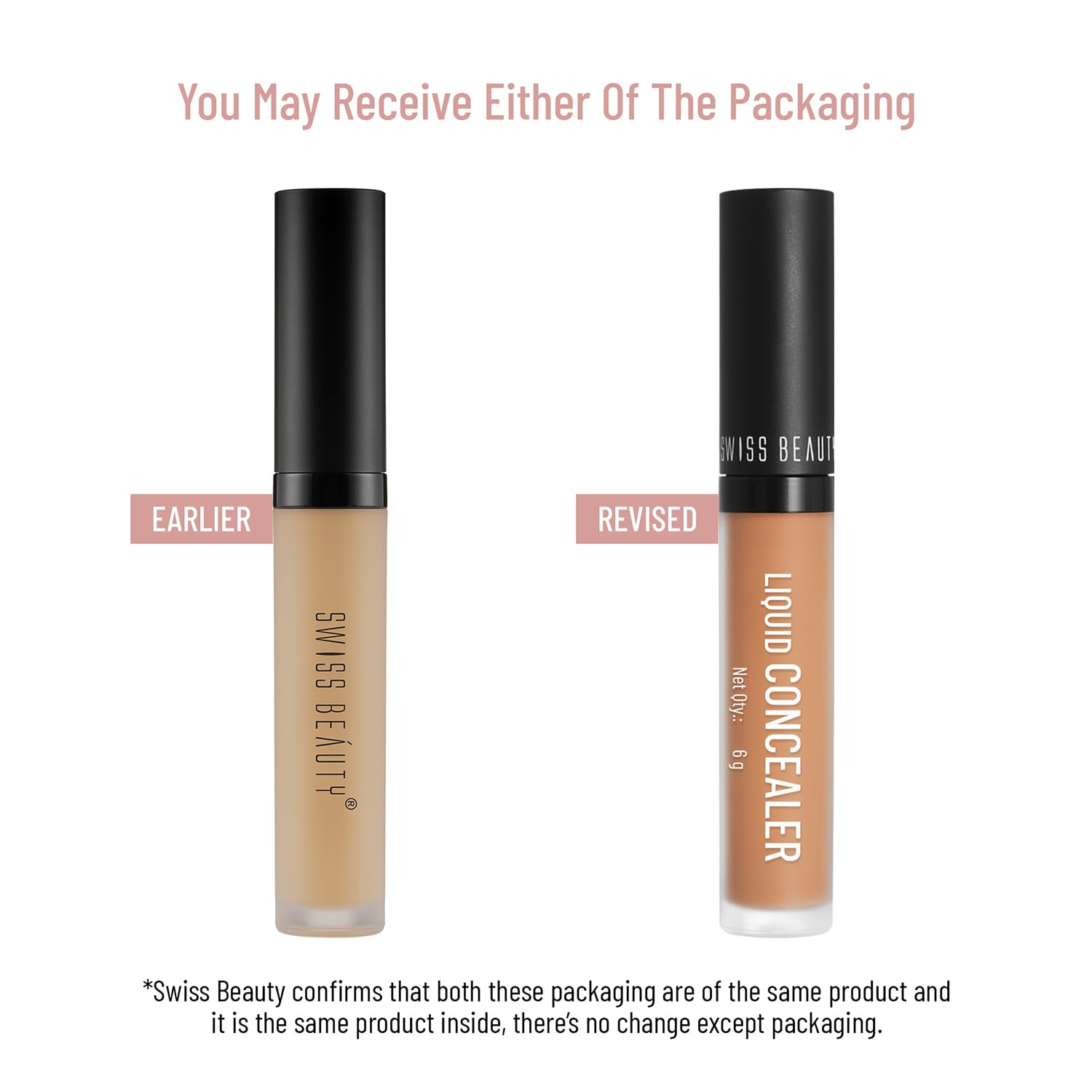 Swiss Beauty Liquid Light weight Concealer with Full Coverage - Image 8