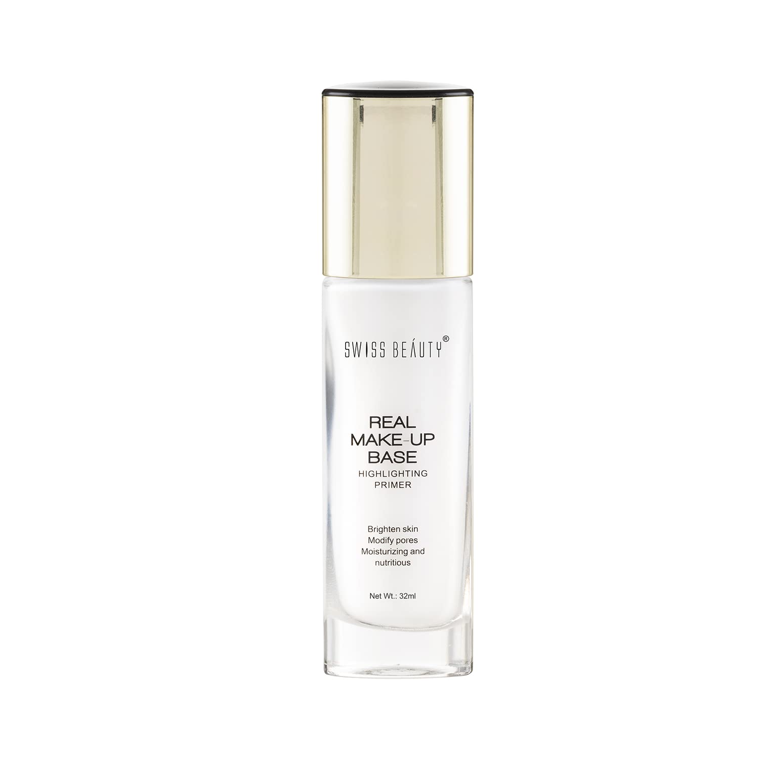Swiss Beauty Real Makeup Base Highlighting Primer (Shade - 01 Natural Tint, 32 ml) - Image 1