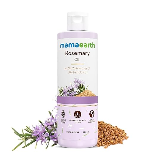 Mamaearth Rosemary & Methi Dana Hair Oil - 200 ML - Image 2