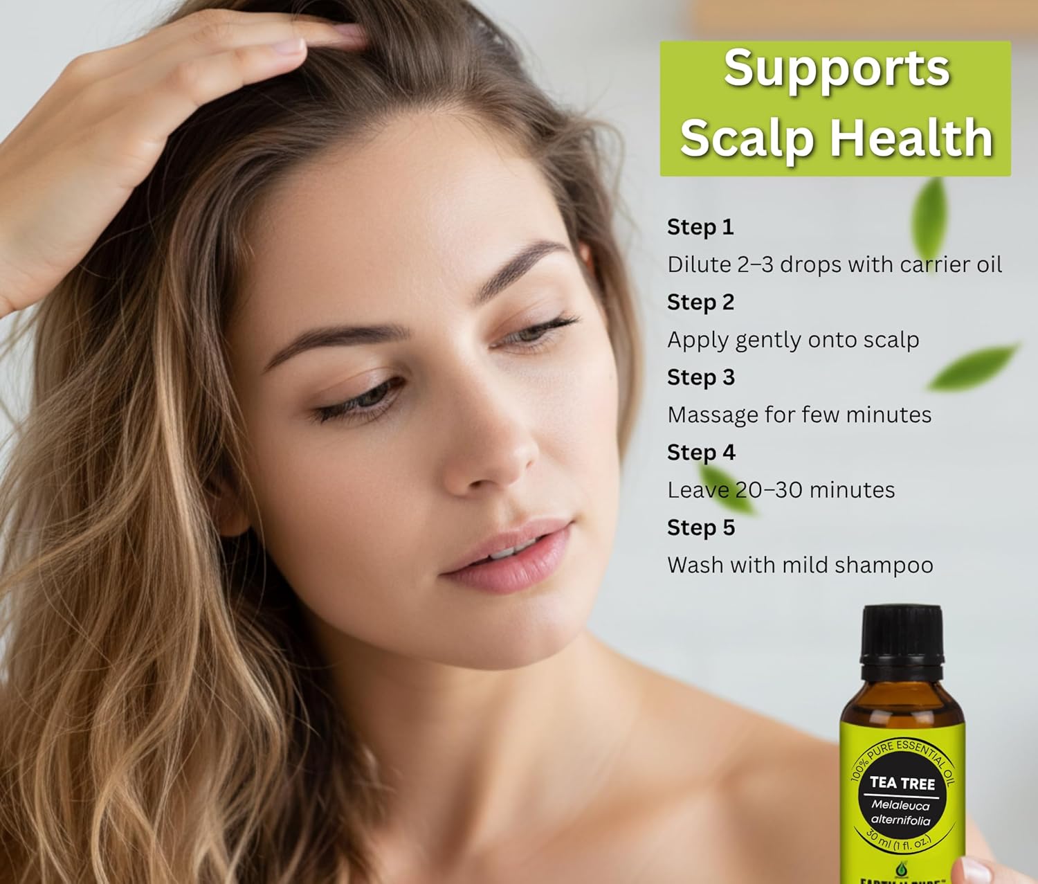 Earth N Pure Tea Tree Essential Oil - 15 ML - Image 6