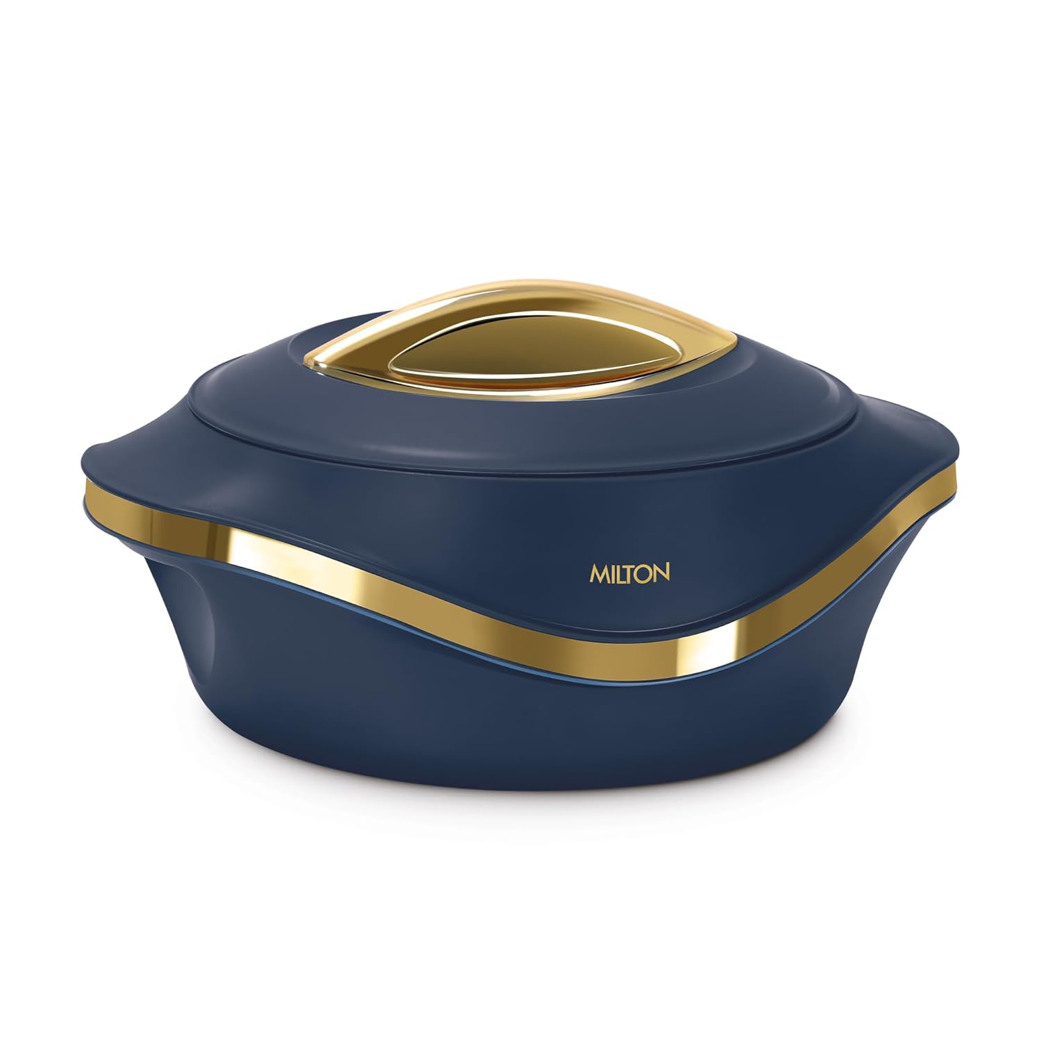 MILTON Pearl 1000 Inner Stainless Steel Casserole, 860 ml, Blue - Image 1