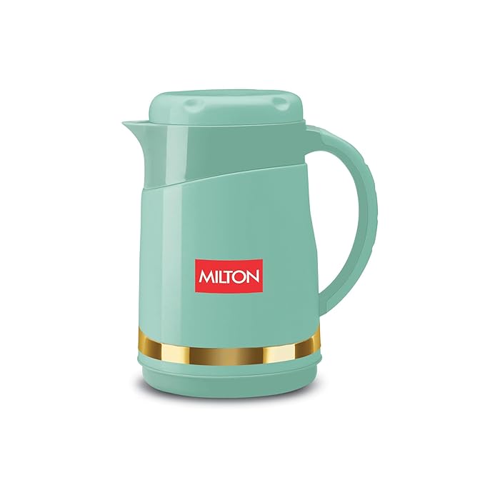 Milton Renova 750 PU Insulated Stainless Steel Hot & Cold Water Jug – 700 ml, Leak-Proof, BPA Free, Light Green - Image 1