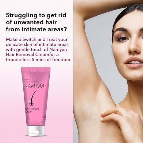 Namyaa Hair Removal Cream for Intimate Skin women 60gm - Image 2
