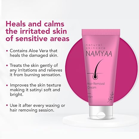 Namyaa Hair Removal Cream for Intimate Skin women 60gm - Image 3