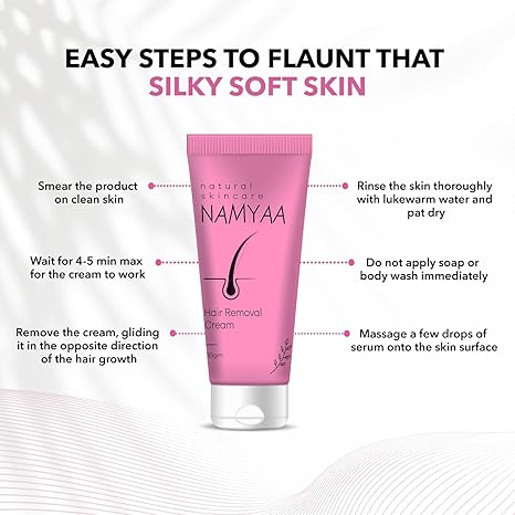 Namyaa Hair Removal Cream for Intimate Skin women 60gm - Image 5