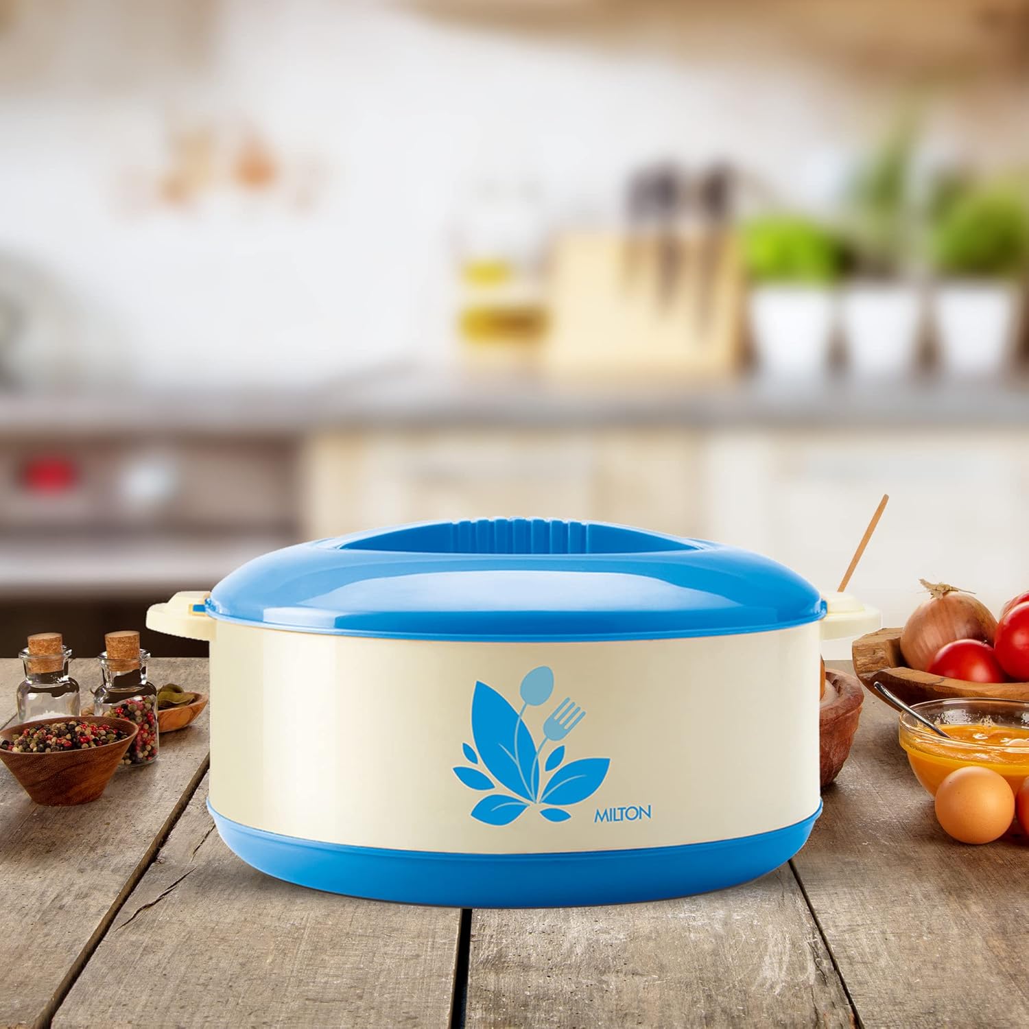 Milton Orchid 1500 Casserole, 1260 ml, Blue - Image 6