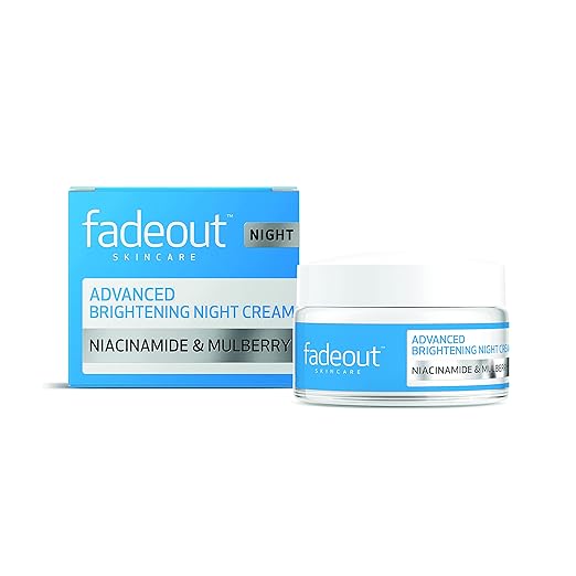 Fade Out Advanced Brightening Night Cream 50ml | Skincare Beauty with Niacinamide, Hyaluronic Acid, Lactic Acid, and Rosehip Seed Oil | Boost Skin Hydration and Radiance Overnight - Image 1