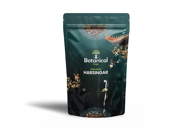 Botanical Sage- Harsingar flower 50g | Parijat | Harshingar ka phool | Selected | Extra Cleaned - Image 1