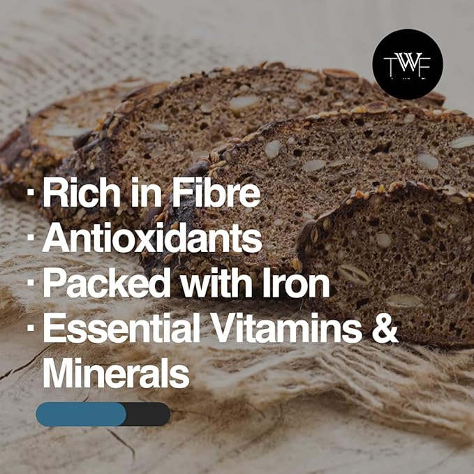 TWF Dark Rye Flour | Ideal for Baking | Unbleached | Rich in Fiber | Powerful Antioxidants | Additive Free | High Nutrition | Suitable for Rustic Artisanal Bakes (200 g) - Image 4