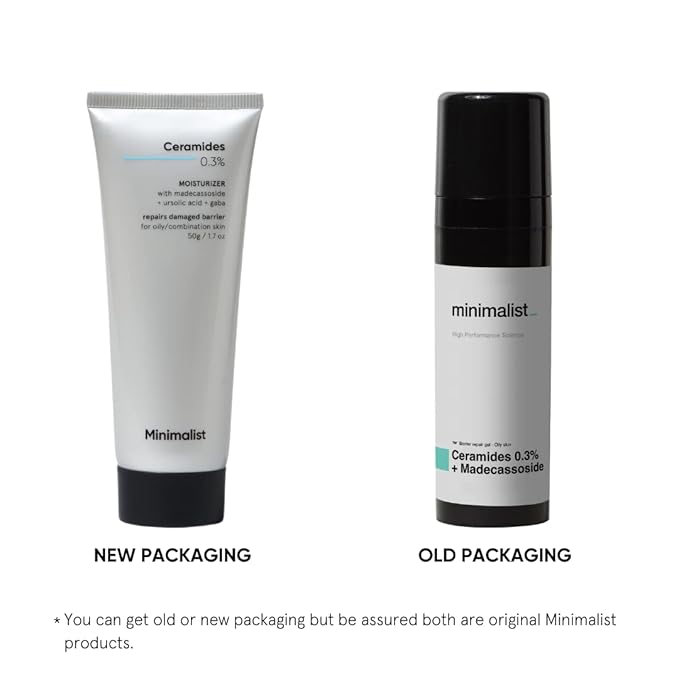 Minimalist 0.3% Ceramide Face Moisturizer For Barrier Repair & Deep Moisturization | Daily Repairing Face Moisturizing Cream | For Oily - Combination Skin | 50g - Image 4