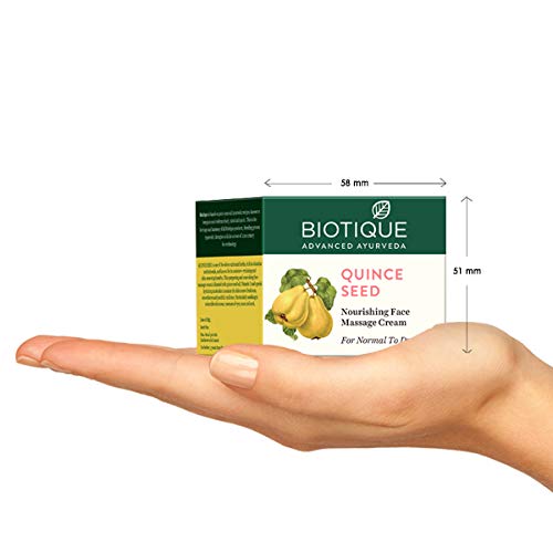 Biotique Quince Seed Anti Aging Face Massage Cream For Normal To Dry Skin, 50gm - Image 3