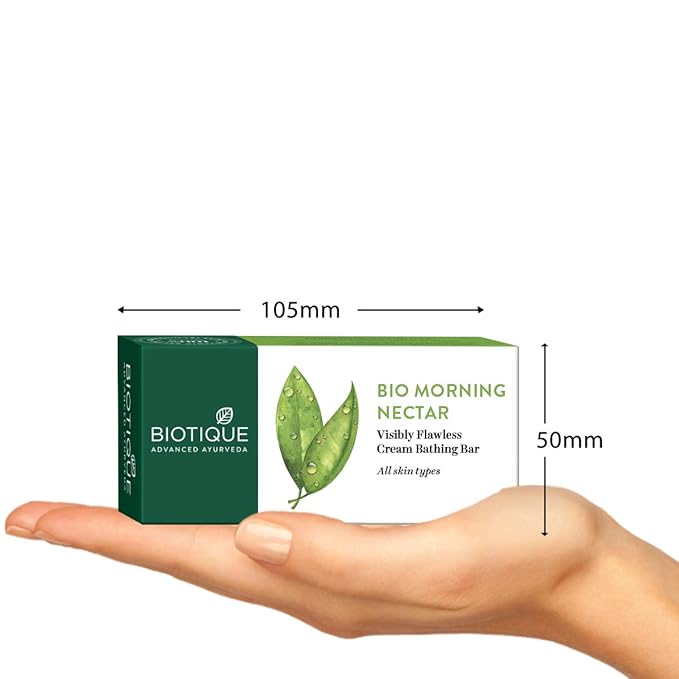 Biotique Bio Morning Nectar Flawless Skin Soap - All Skin Types  150gram - Image 5