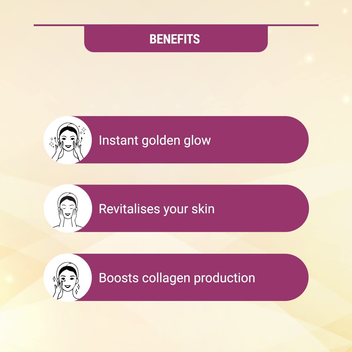  Lotus Herbal Radiant Gold Facial Kit with 24K Pure Gold and Papaya, 37g, 4 Easy Steps - Image 2