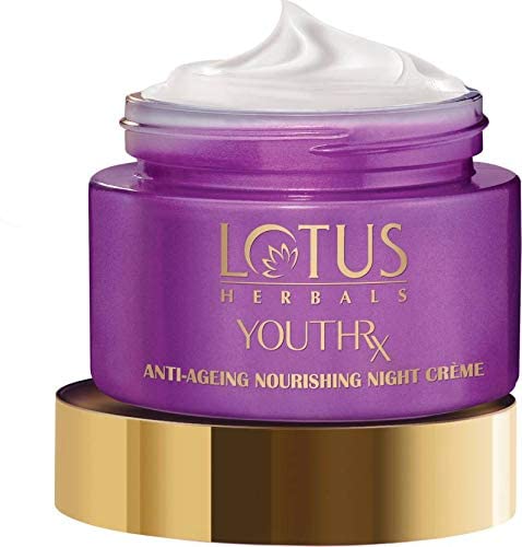 Lotus Herbal Youthrx Anti Ageing Nourishing Night Creme (50 g) (PACK of 1) - Image 1