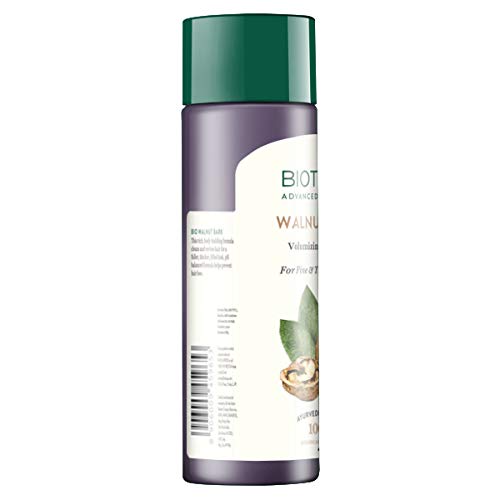 Biotique Bio Walnut Volume and Bounce Shampoo and Conditioner | For Fine and Thinning Hair| Volumizing Shampoo for Thin Hair |100% Botanical Extracts |120ml - Image 2