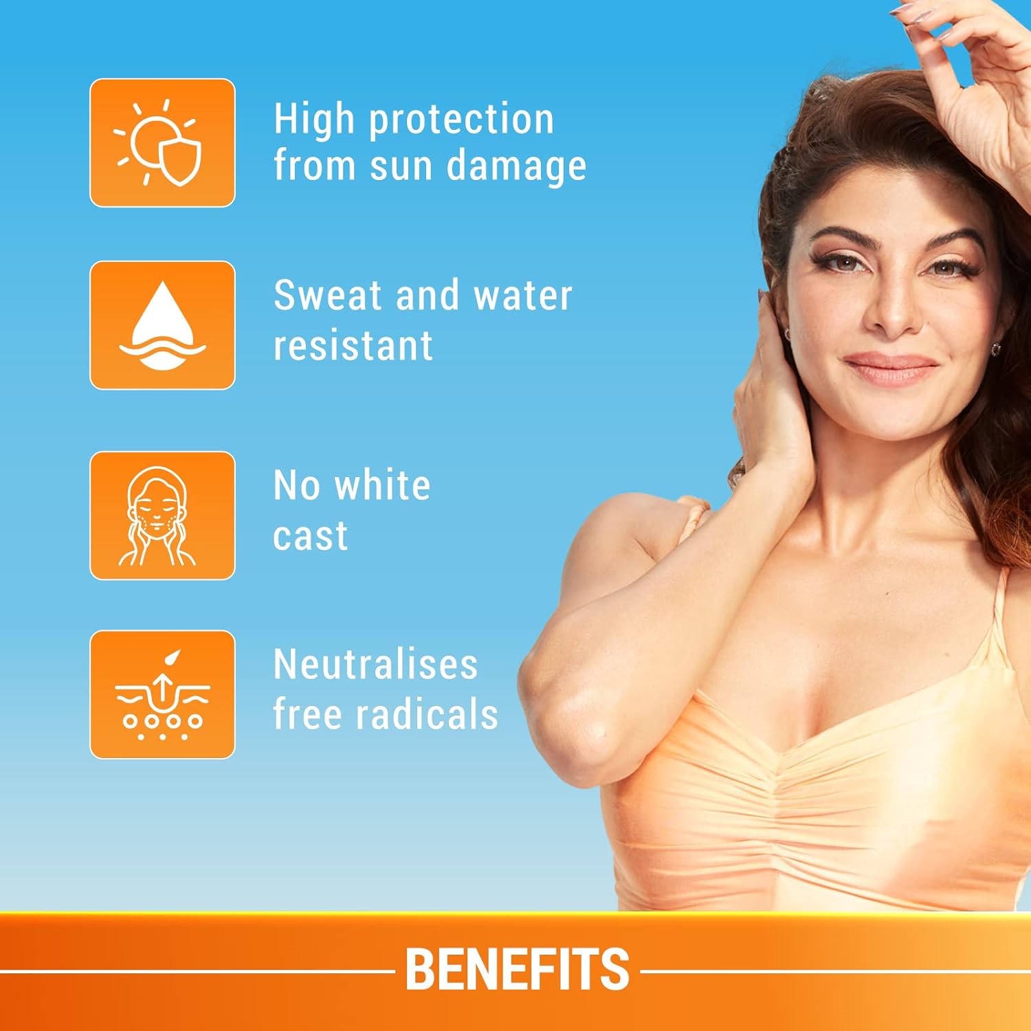 Lotus Herbals Safe Sun Sports Super Stay Sunscreen Cream For Dry Skin Spf 70 Pa+++, Sweat & Waterproof , Preservatives Free, 80G - Image 4
