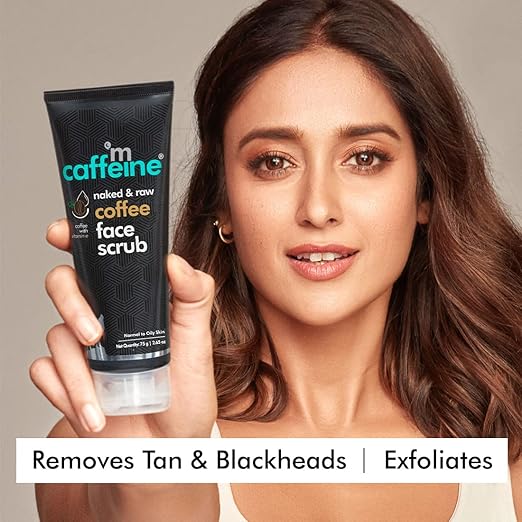 mCaffeine Coffee Tan & Dead Skin Removal Face Scrub (75gm)  - Image 2