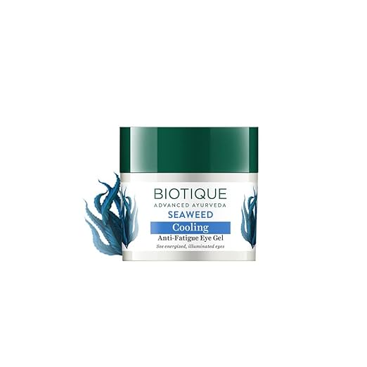 Biotique Bio Seaweed Revitalizing Anti Fatigue Eye Gel | Contains Wild Seaweed, Nutmeg, & Honey | Reduces Dark Circle and Puffiness | Suitable for All Skin Types | 15g - Image 3