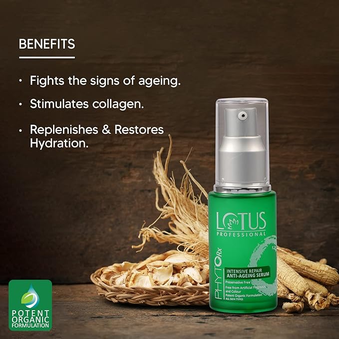 Lotus Professional PhytoRx Intensive Repair Anti-Ageing Face Serum - Image 3