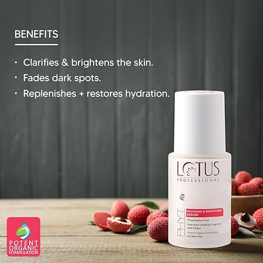 Lotus Professional Phyto-Rx Whitening And Brightening Serum, 30ml - Image 3