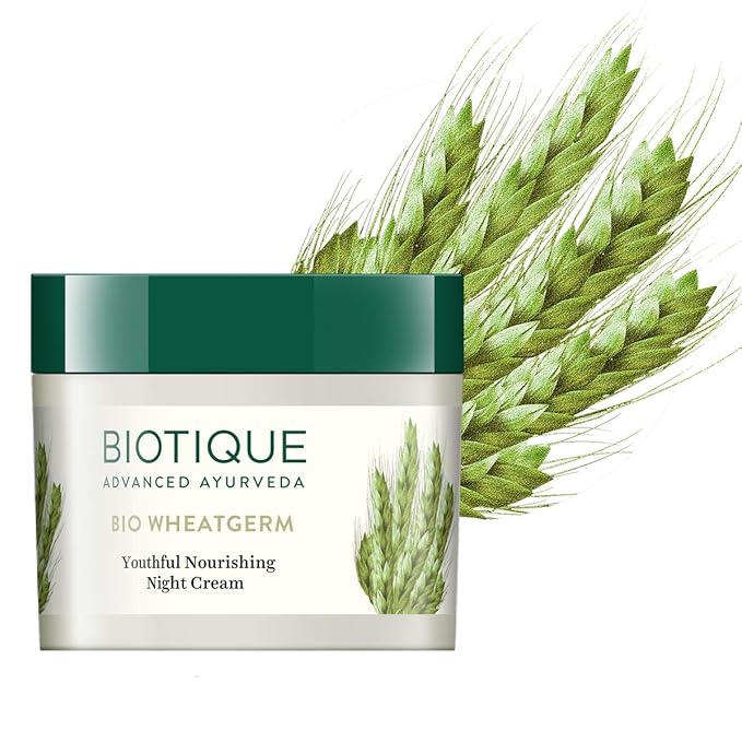 Biotique Firming Face & Body Cream - Bio Wheat Germ (55gm) - Image 3