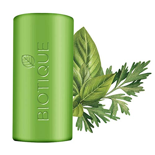 Biotique Bio Basil & Parsley Revitalizing Body Soap With Pure Fruit & Vegetable Extracts 150 Gm - Image 2