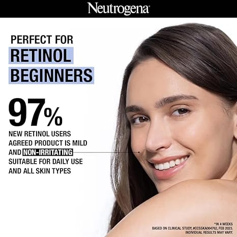 Neutrogena Visible Repair Retinol Serum: Boosts Collagen for Anti-Ageing, Wrinkles & Fine Lines 30ml - Image 6