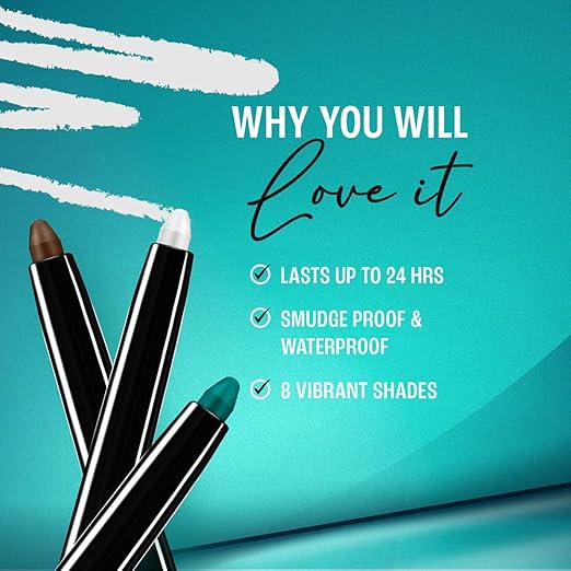 Lakme 9 to 5 Eyeconic Kajal, Matte Waterproof Kohl - Image 5