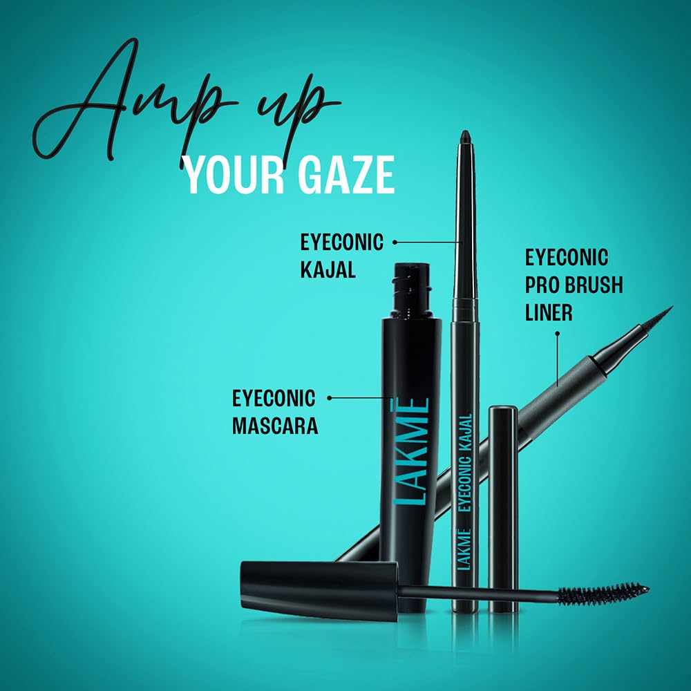Lakme 9 to 5 Eyeconic Kajal, Matte Waterproof Kohl - Image 9