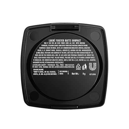 Lakme Forever Matte Compact Smooth Finish - Image 2