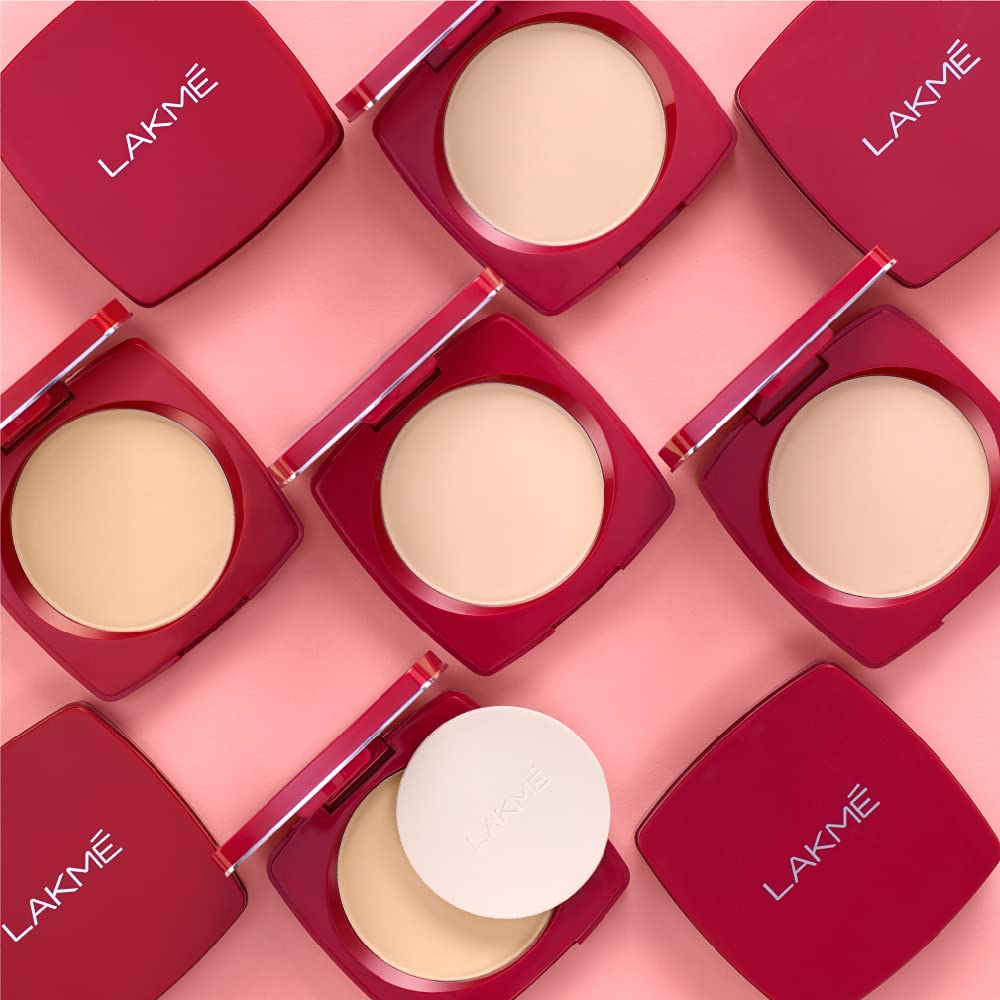 Lakme Forever Matte Compact Smooth Finish - Image 5