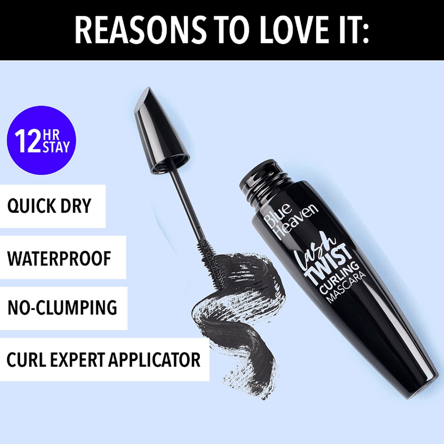 Blue Heaven Lash Twist Curling Mascara 12ml - Image 8