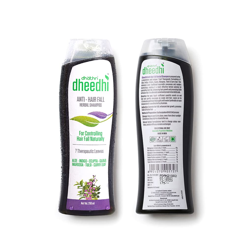 Dhathri Dheedhi Anti Hairfall Shampoo 400 ml - Image 3