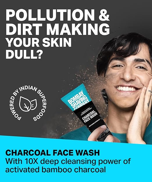 Bombay Shaving Company Charcoal Face Wash - Image 2